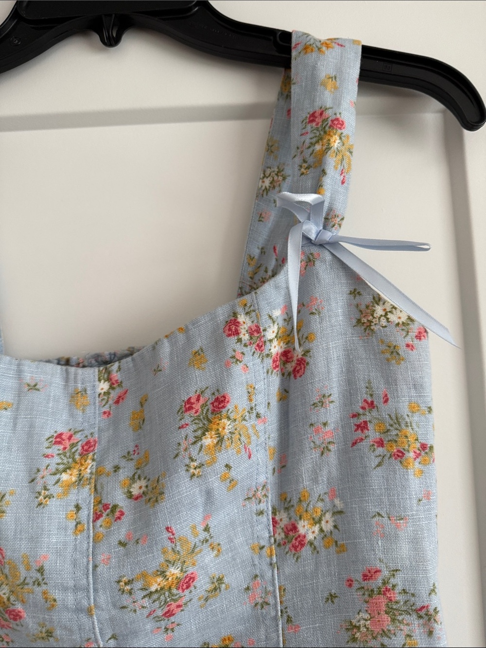 Reformation crop floral tank - Picture 2 of 4